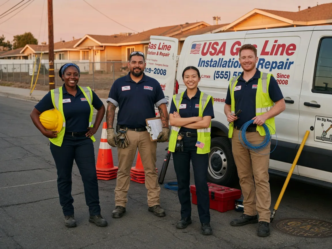 Gas Line Installation company in Kitts Hill, OH
